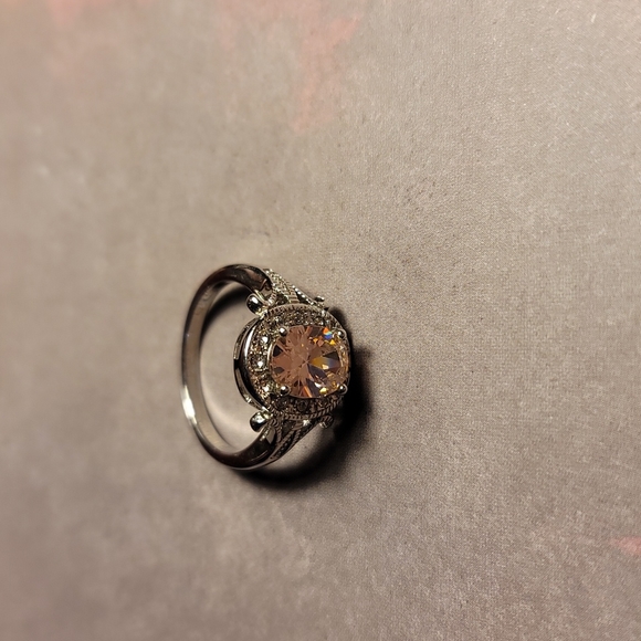 Pink Stone Ring - Picture 1 of 3